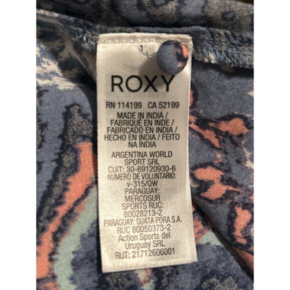 ROXY Y2K Wrap Around Long Dress - Picture 8 of 8